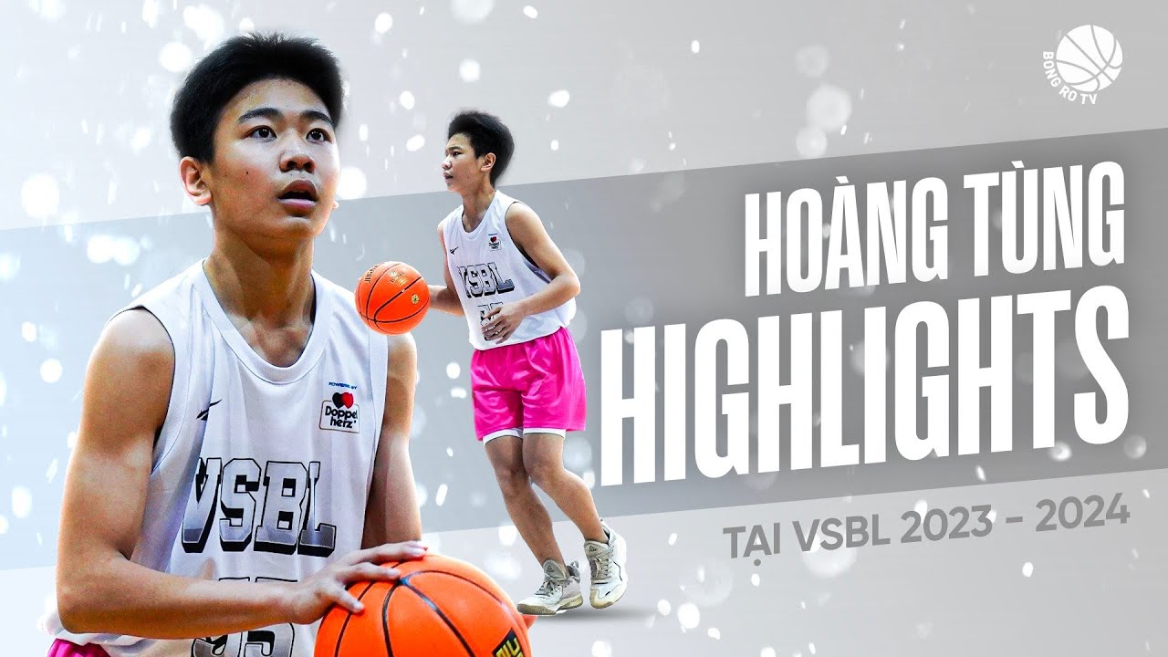 "Máy chạy" Hoàng Tùng break-ankle hai đối thủ cùng lúc: Highlights của VSBL 2023-2024 là đây?