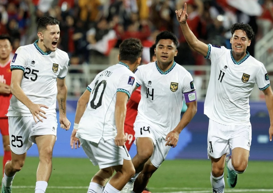 Indonesia vượt qua vòng bảng giống cách Việt Nam đã làm tại Asian Cup 2019