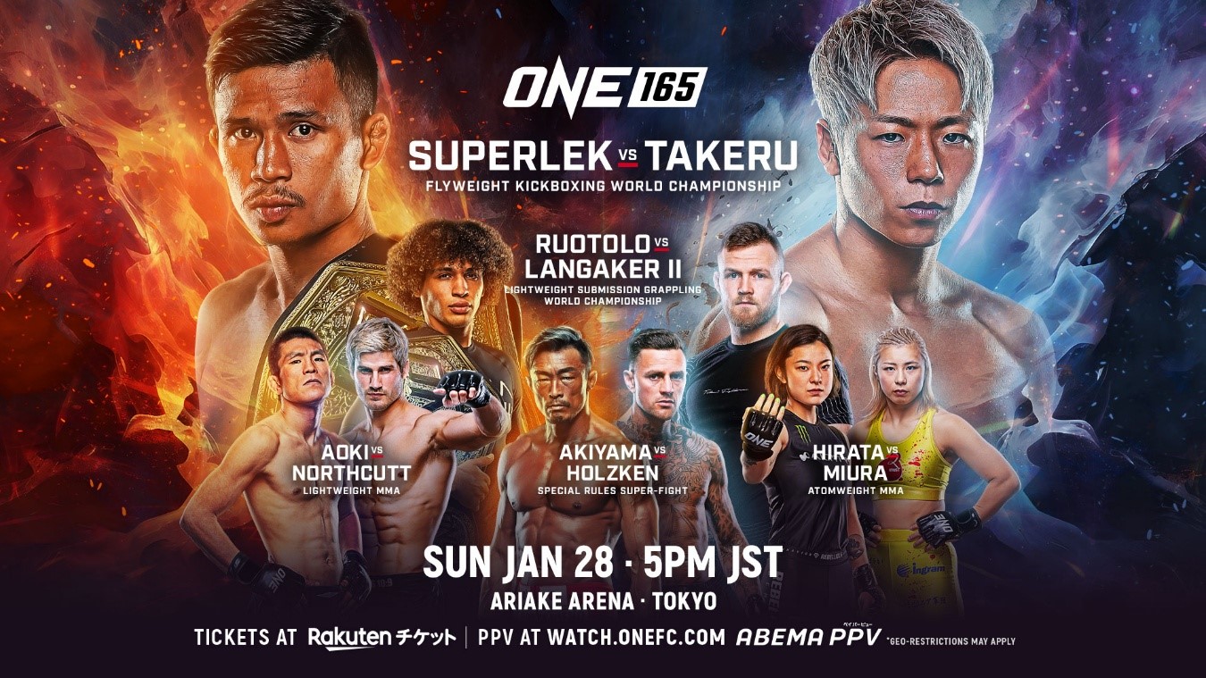 Kết quả ONE 165: Superlek vs Takeru, Martin Nguyễn vs Garry Tonon