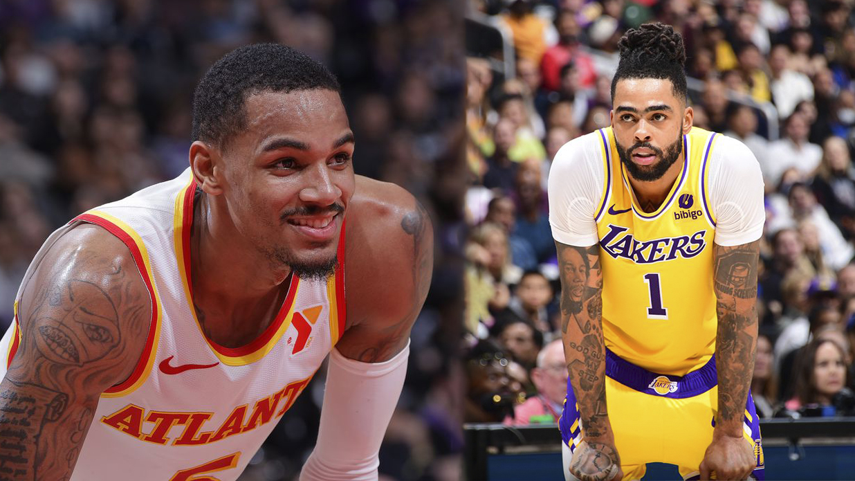 Chuyển nhượng NBA: D'Angelo Russell thăng hoa làm Lakers khó xử, chần chừ với Dejounte Murray?