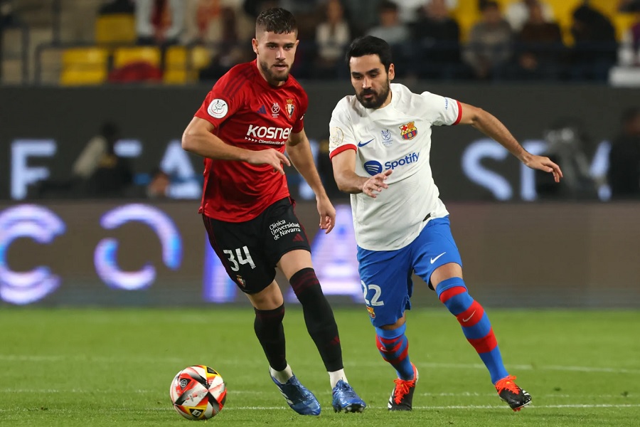 Dự đoán Barcelona vs Osasuna, 1h00 ngày 1/2, La Liga