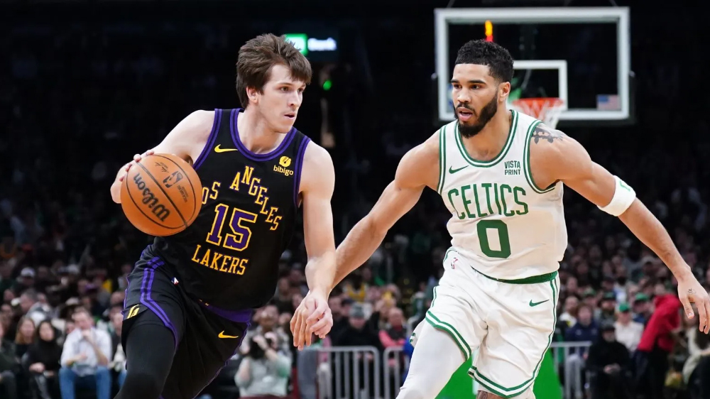 Austin Reaves hoá thân thành người hùng, LA Lakers thắng sốc đội nhất bảng Boston Celtics Austin Reaves hoá thân thành người hùng, LA Lakers thắng sốc đội nhất bảng Boston Celtics
