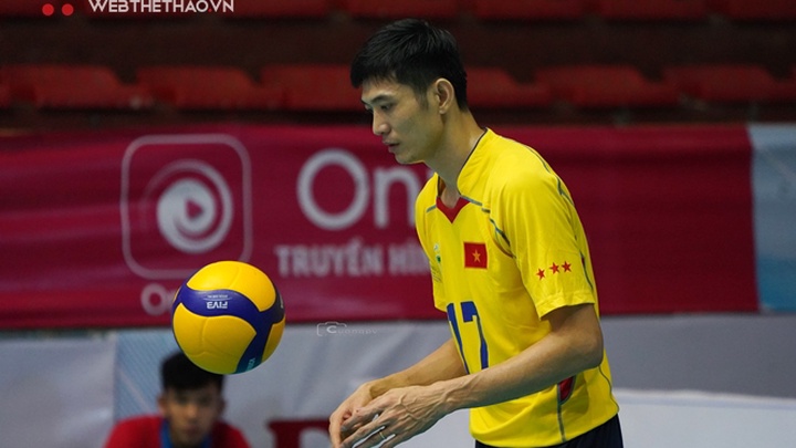 "Lãng tử" Nguyễn Văn Hạnh thi đấu tại giải bóng chuyền hạng A quốc gia 2024
