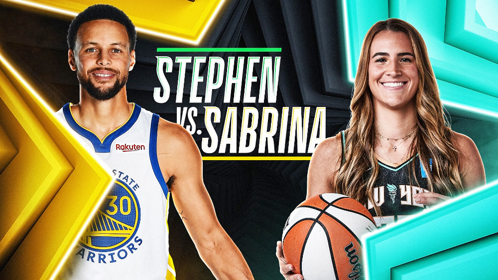 Stephen Curry vs Sabrina Ionescu: Cuộc thi ném 3 điểm độc chưa từng thấy tại NBA All-Star 2024