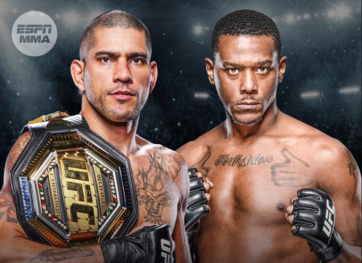Tâm điểm UFC 300 Alex Pereira vs Jamahal Hill lập kỷ lục mới