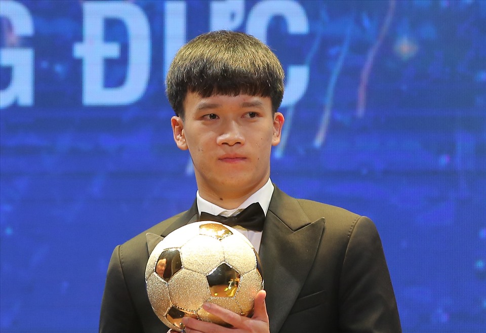 Quả bóng Vàng Việt Nam 2023: Hoàng Đức lần thứ hai đoạt QBV