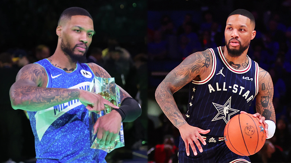 Damian Lillard lập kỷ lục, hai ngày nâng hai cúp tại NBA All-Star 2024