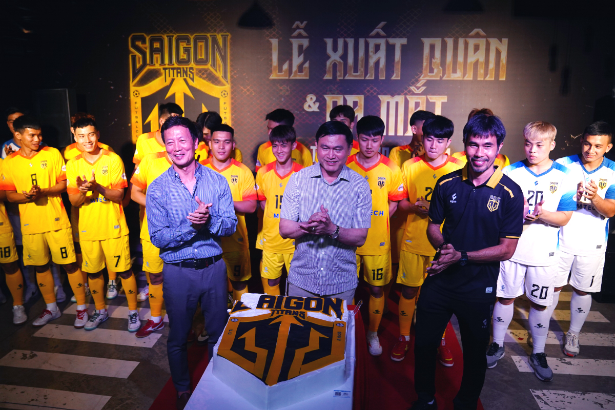 Ra mắt v&agrave; xuất qu&acirc;n CLB S&agrave;i G&ograve;n Titans, t&acirc;n binh cũ m&agrave; mới trong l&agrave;ng futsal Việt Nam