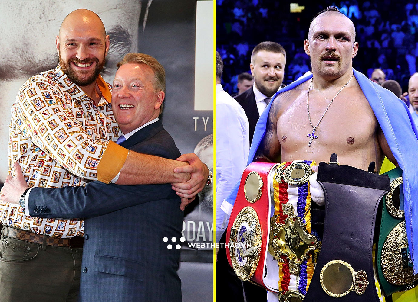 Ông bầu của Tyson Fury lo sợ Usyk sẽ... "khóc" với trọng tài ở trận thống nhất đai kinh điển