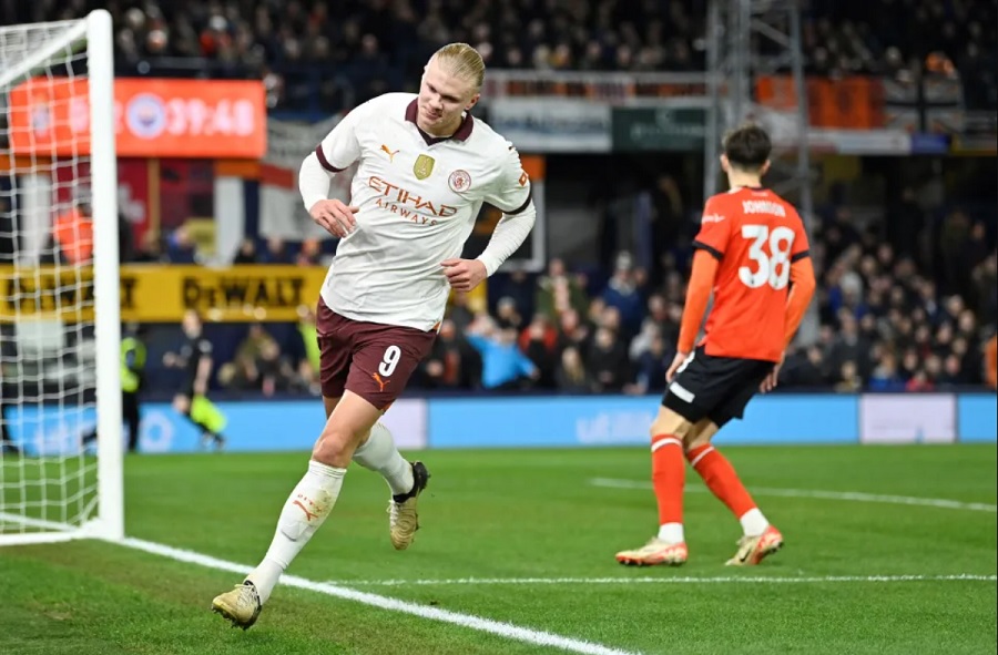 Haaland ghi nhiều bàn thắng nhất ở FA Cup kể từ huyền thoại MU 54 năm trước