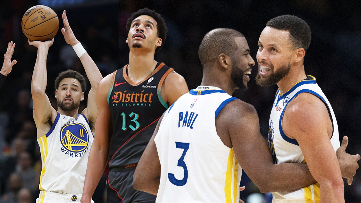 Klay Thompson toả s&aacute;ng thay Stephen Curry, Golden State vượt qua Lakers tr&ecirc;n BXH miền T&acirc;y