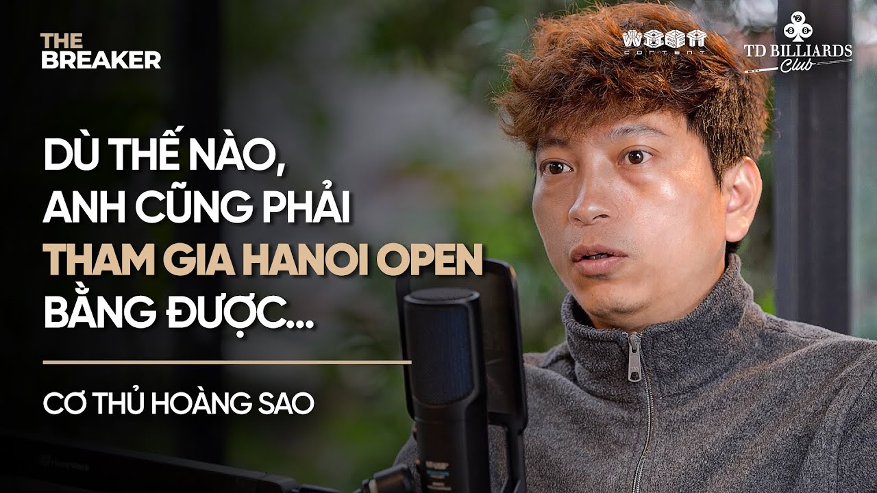 PODCAST "THE BREAKER": Thị phi khó giãi bày của Dương Quốc Hoàng sau Hanoi Open 2023