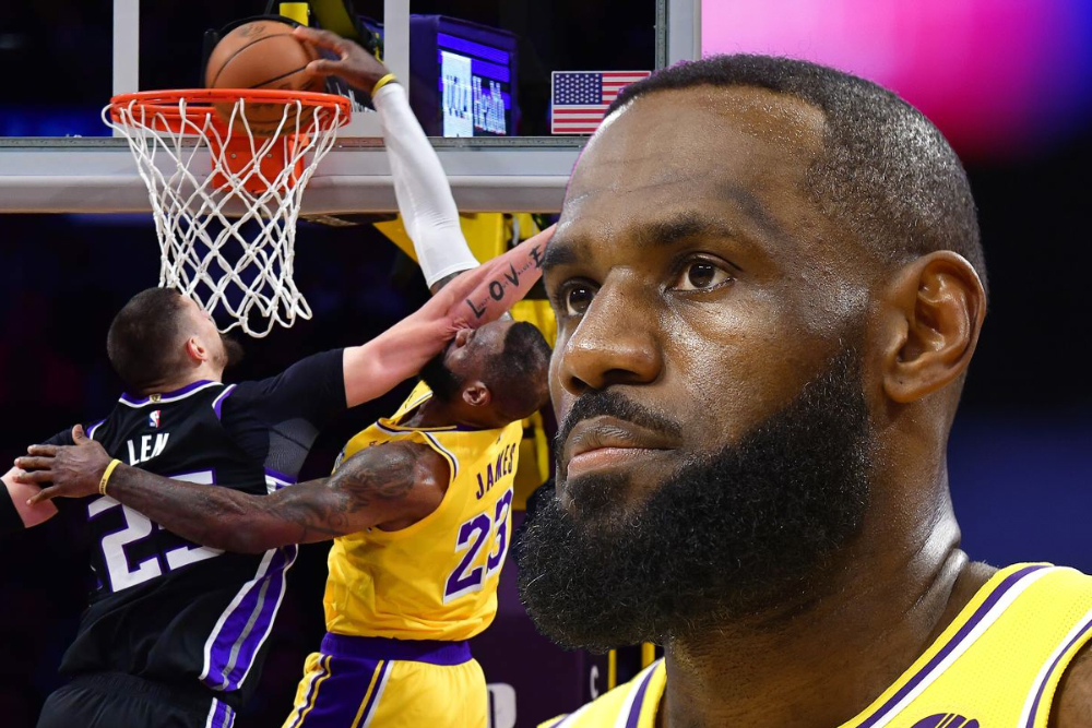 LeBron James chấn thương trong thất bại tồi tệ trước Sacramento Kings: CĐV Lakers nổi giận LeBron James chấn thương trong thất bại tồi tệ trước Sacramento Kings: CĐV Lakers nổi giận