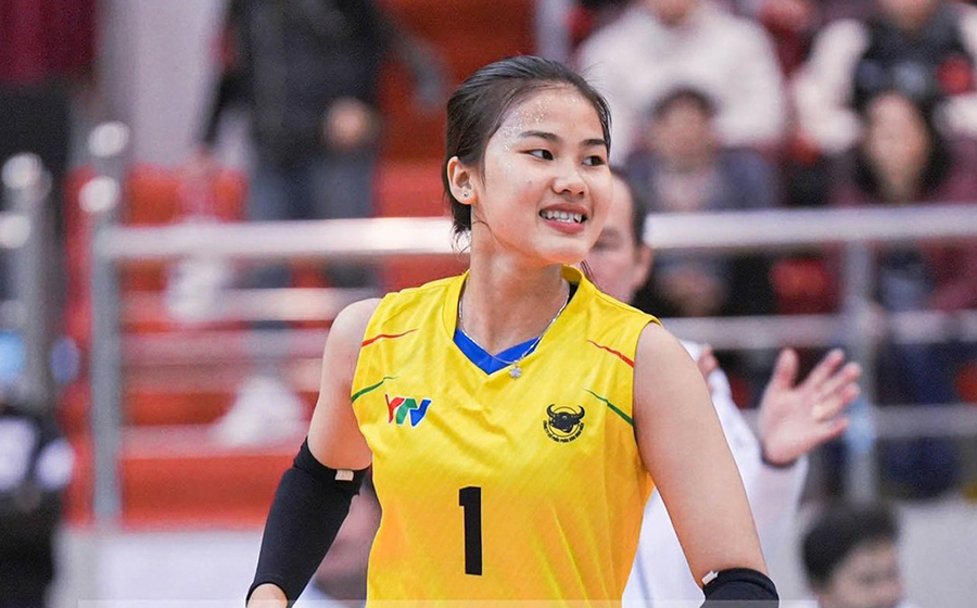 Trà My nhường vị trí đối chuyền cho ngoại binh người Trung Quốc