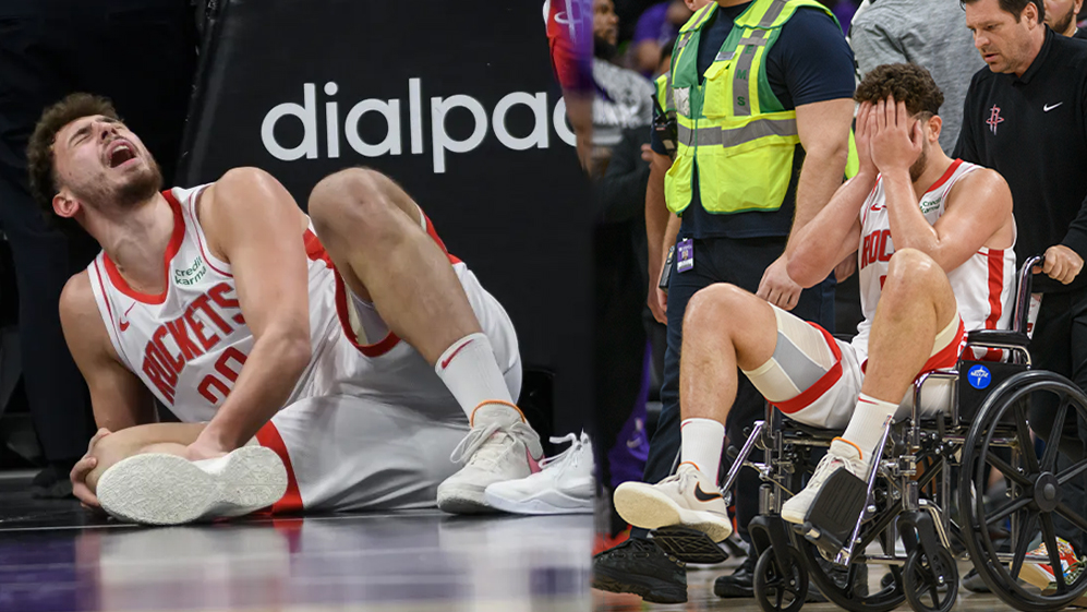 Ngôi sao trẻ NBA dính chấn thương kinh hoàng, phải rời sân bằng xe lăn khiến cả giải đấu tiếc nuối