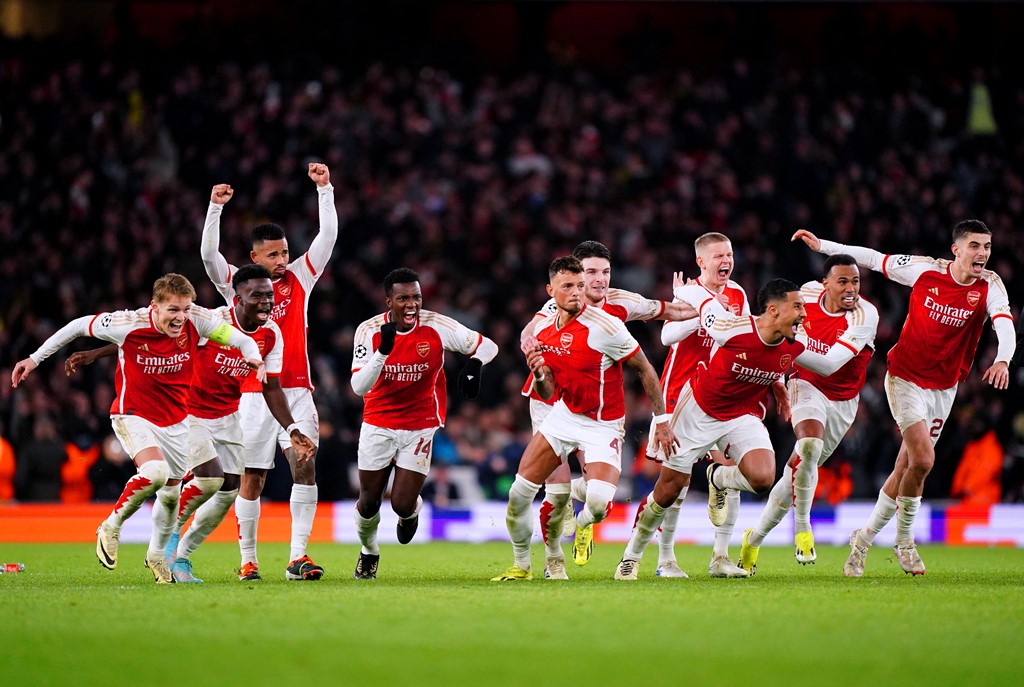 Danh sách các đội lọt vào tứ kết Champions League 2023/24