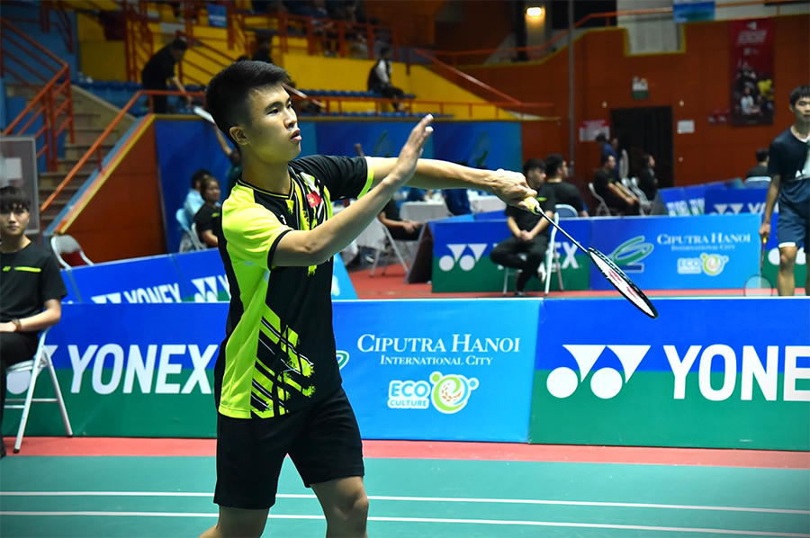Cầu lông nam VIệt Nam thất bại ê chề trong ngày mở màn CIPUTRA HANOI Vietnam International Challenge 2024
