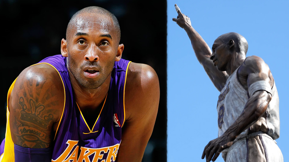 Phát hiện nhiều "lỗi đánh máy", sai chính tả trên tượng đồng Kobe Bryant
