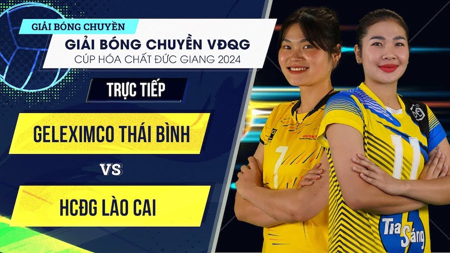 Link trực tiếp giải bóng chuyền VĐQG 2024 hôm nay 17/3: Duyên nợ Thái Bình vs Hóa chất Đức Giang