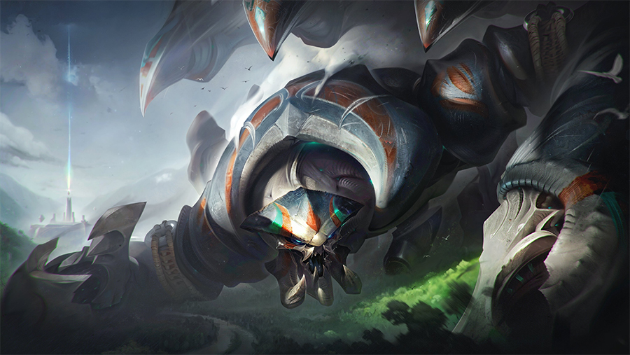 Chi tiết bộ kỹ năng Skarner làm lại LOL