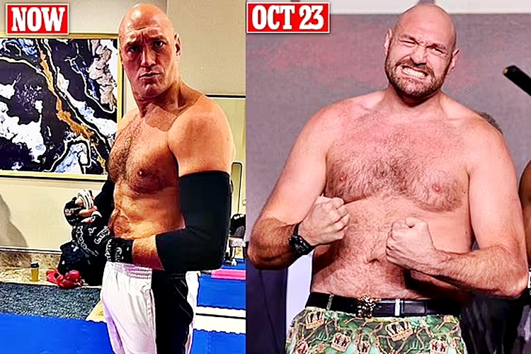 Tyson Fury tung video "độ" hình thể như The Rock để so găng với Oleksandr Usyk
