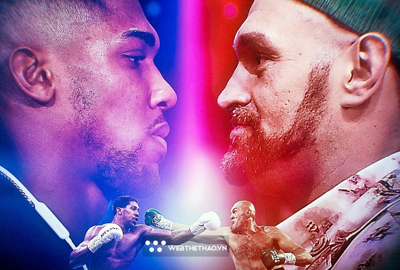 Hé lộ thời gian địa điểm thi đấu trận Anthony Joshua - Tyson Fury