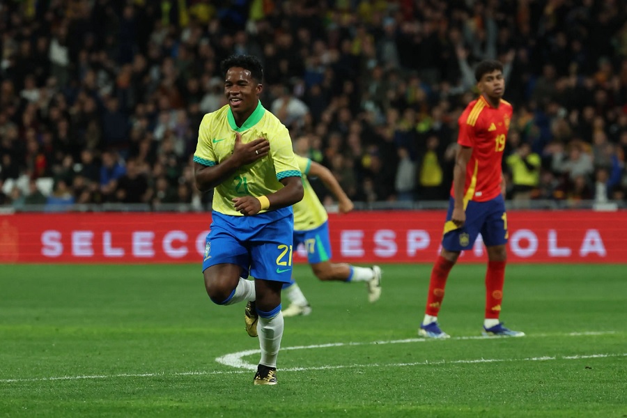 &ldquo;Thần đồng&rdquo; Endrick ghi b&agrave;n ở Wembley v&agrave; Bernabeu trong v&ograve;ng 3 ng&agrave;y
