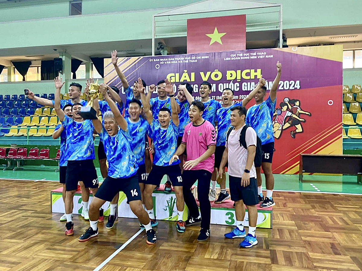 Bóng ném Hà Nội và TP. HCM áp đảo tuyệt đối ở giải vô địch các CLB năm 2024