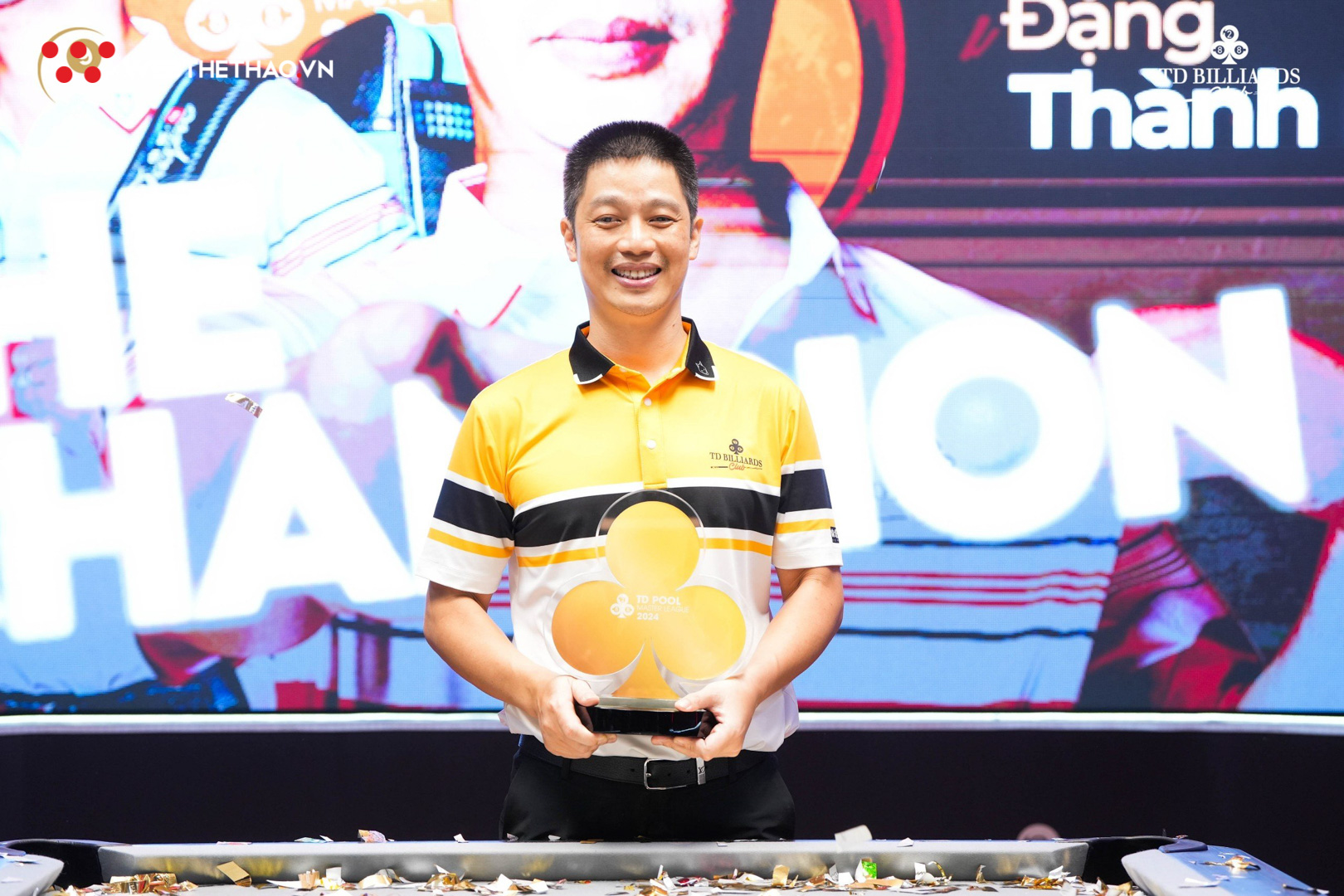 Chùm ảnh: Đặng Thành Kiên "ẵm" giải vô địch 250 triệu tại TD Pool Master League 2024