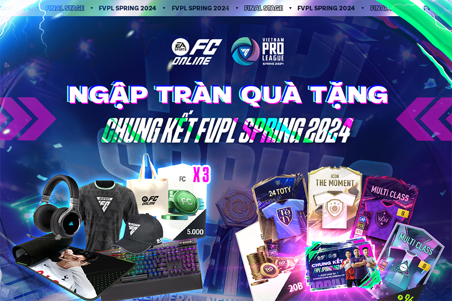 Code FVPL Summer 2024 vòng chung kết, cập nhật code FC Online tháng 6/2024