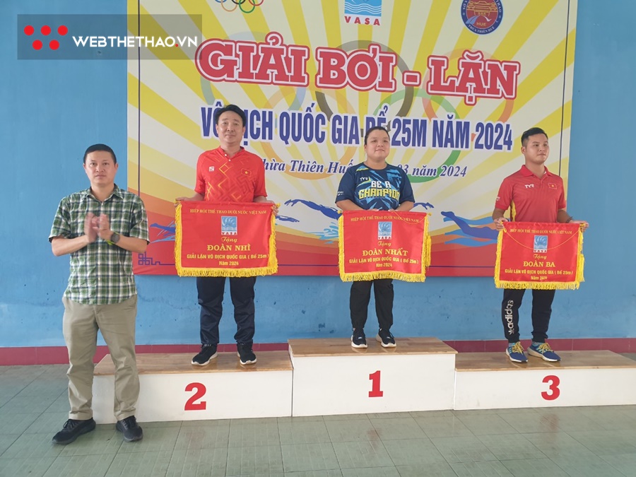 TPHCM xếp nhất toàn đoàn, 6 kỷ lục mới tại giải lặn VĐQG bể 25m