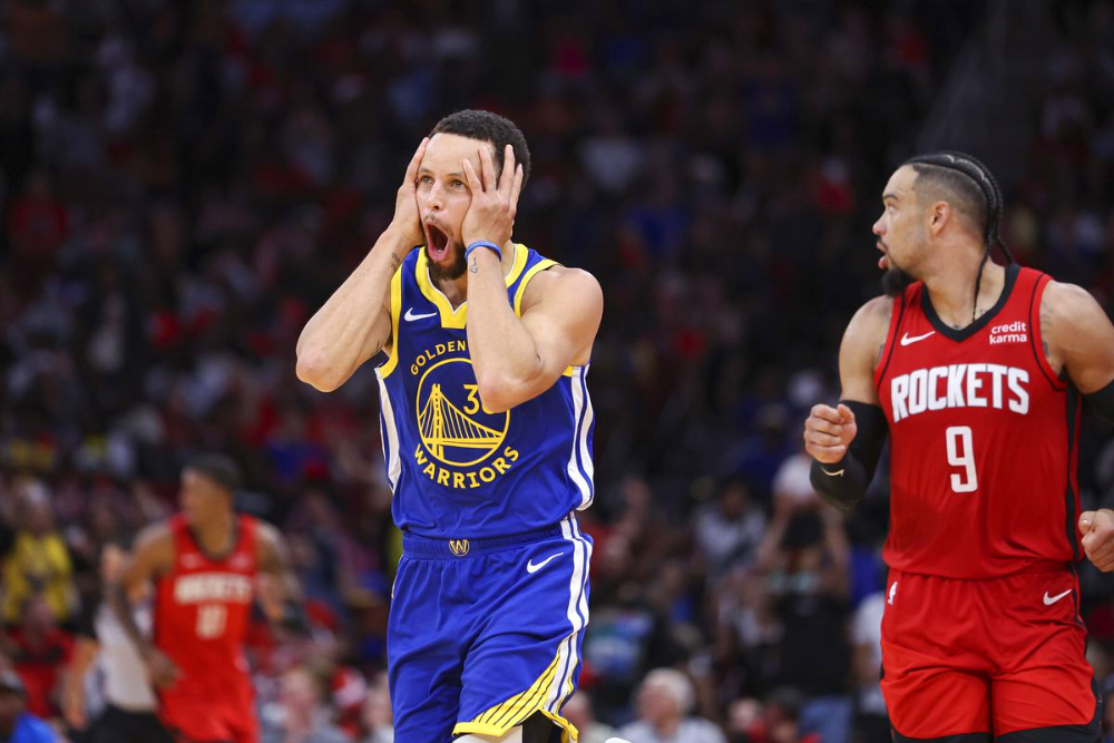 Nhận định bóng rổ NBA - Golden State Warriors vs Houston Rockets ngày 5/4: Stephen Curry chốt vé Play-in?