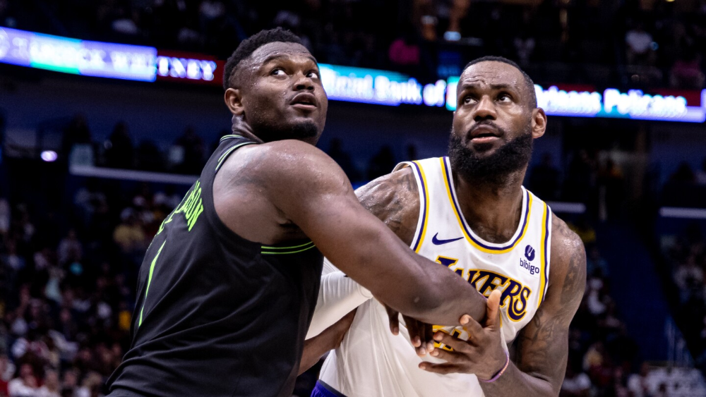 Khoá chặt Zion vẫn bỏ túi triple-double 28 điểm, LeBron James cùng Lakers tự tin hướng đến Play-in