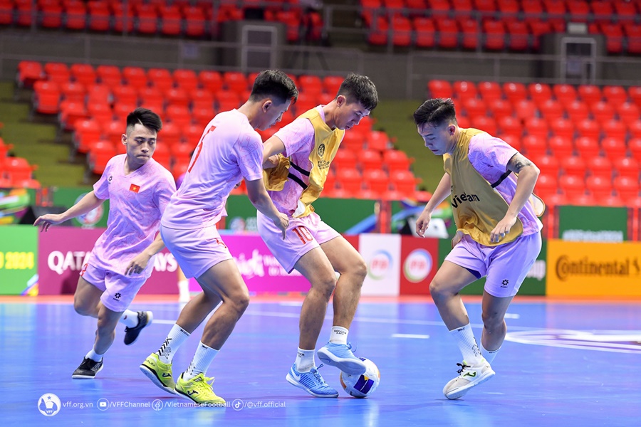 Link xem trực tiếp bóng đá futsal Việt Nam vs Myanmar ngày 17/4
