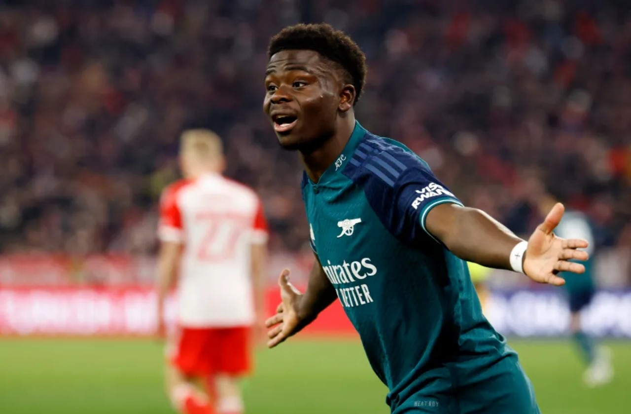 Điều chỉnh tài tình của Tuchel khiến Saka mất tích trong trận Bayern vs Arsenal