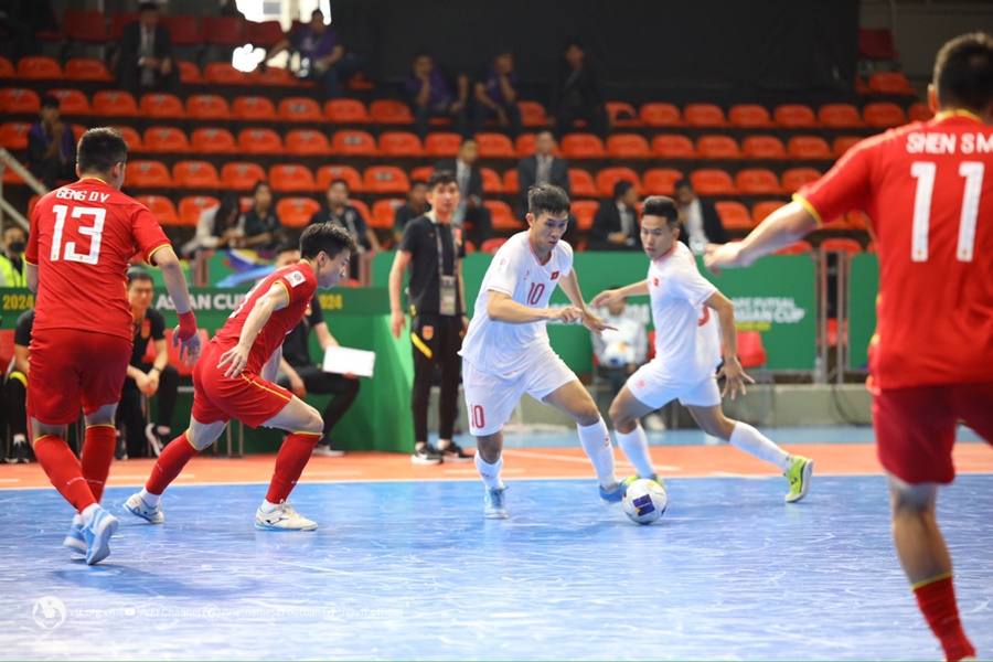 Hạ Trung Quốc, futsal Việt Nam sáng cửa đi tiếp ở VCK châu Á 2024