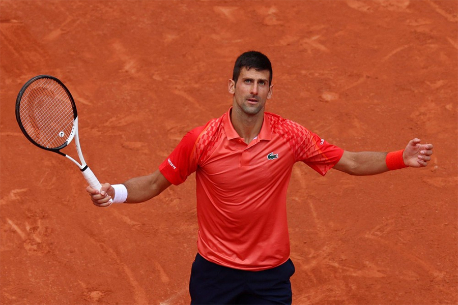 Novak Djokovic r&uacute;t lui khỏi Madrid Master 2024.