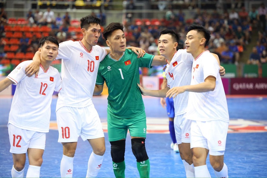 Lịch thi đấu tứ kết futsal châu Á 2024 của futsal Việt Nam