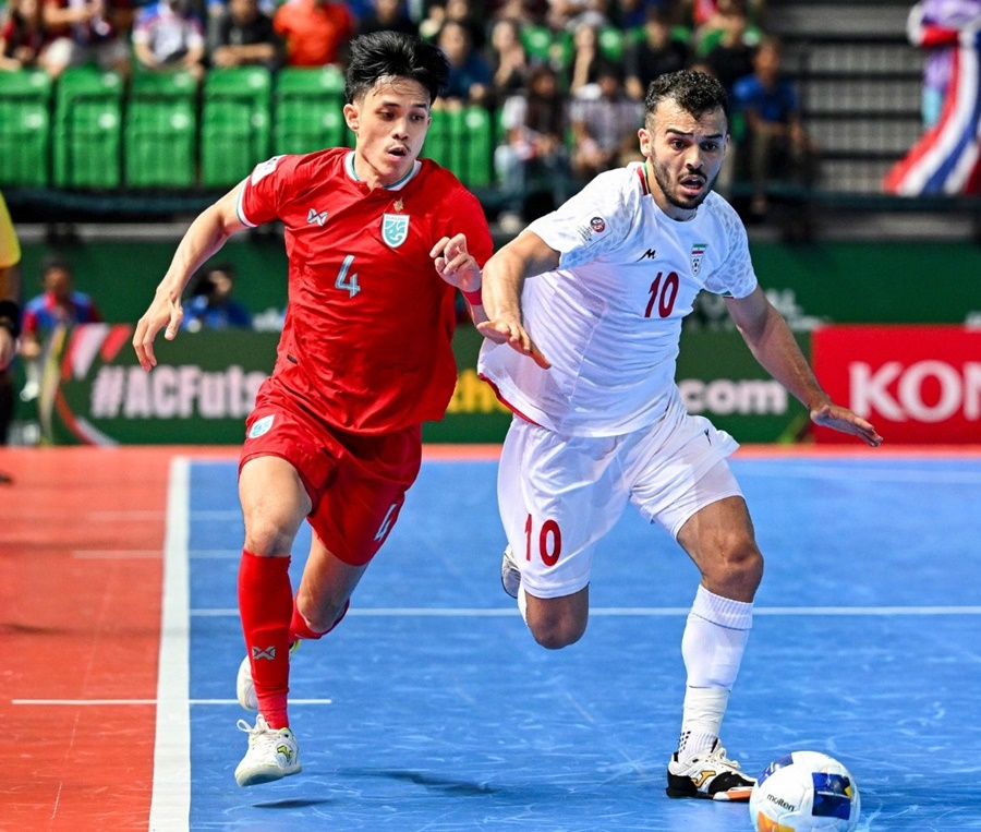 Futsal Thái Lan thảm bại trước Iran, lần thứ 3 lỗi hẹn với chức vô địch châu Á