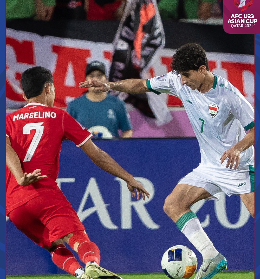 Thua ngược U23 Iraq, U23 Indonesia còn một cơ hội cuối tranh vé dự Olympic 2024