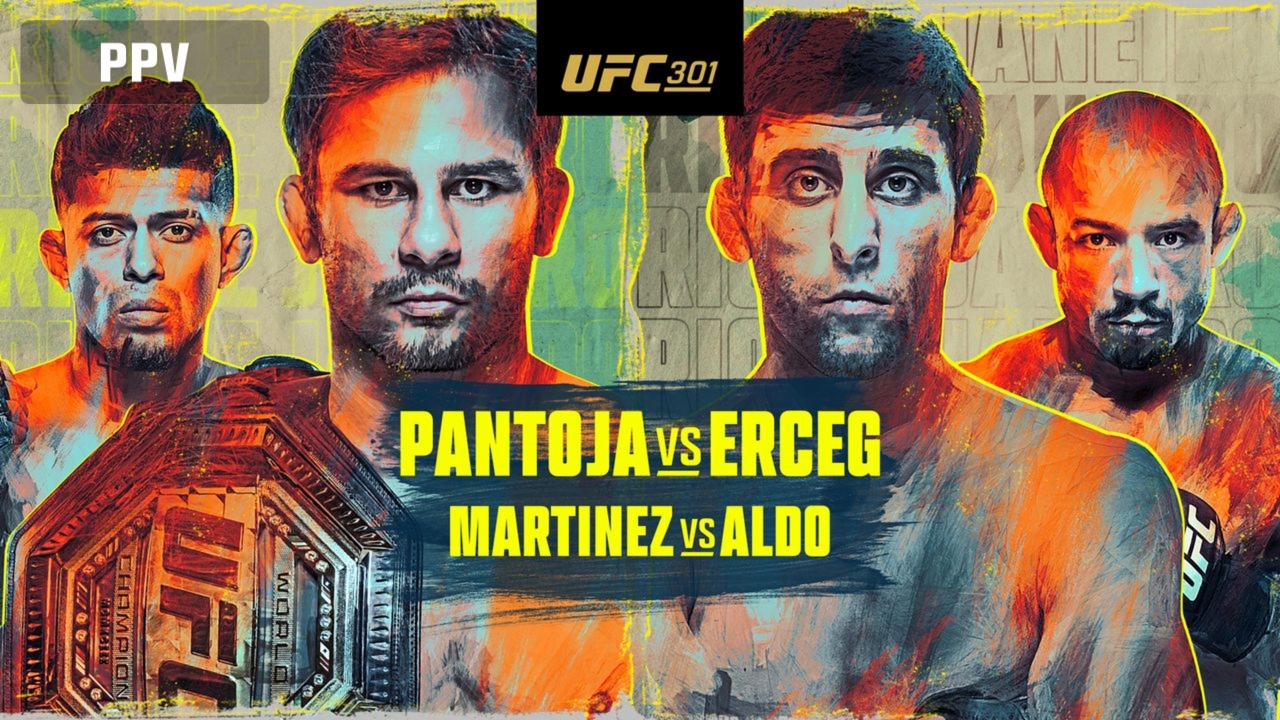 Trực tiếp UFC 301: Alexandre Pantoja vs. Steve Erceg