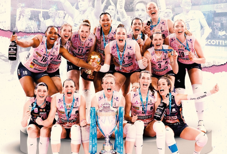 5 set nghẹt thở tìm ra nhà vô địch bóng chuyền nữ Châu Âu CEV Champions League