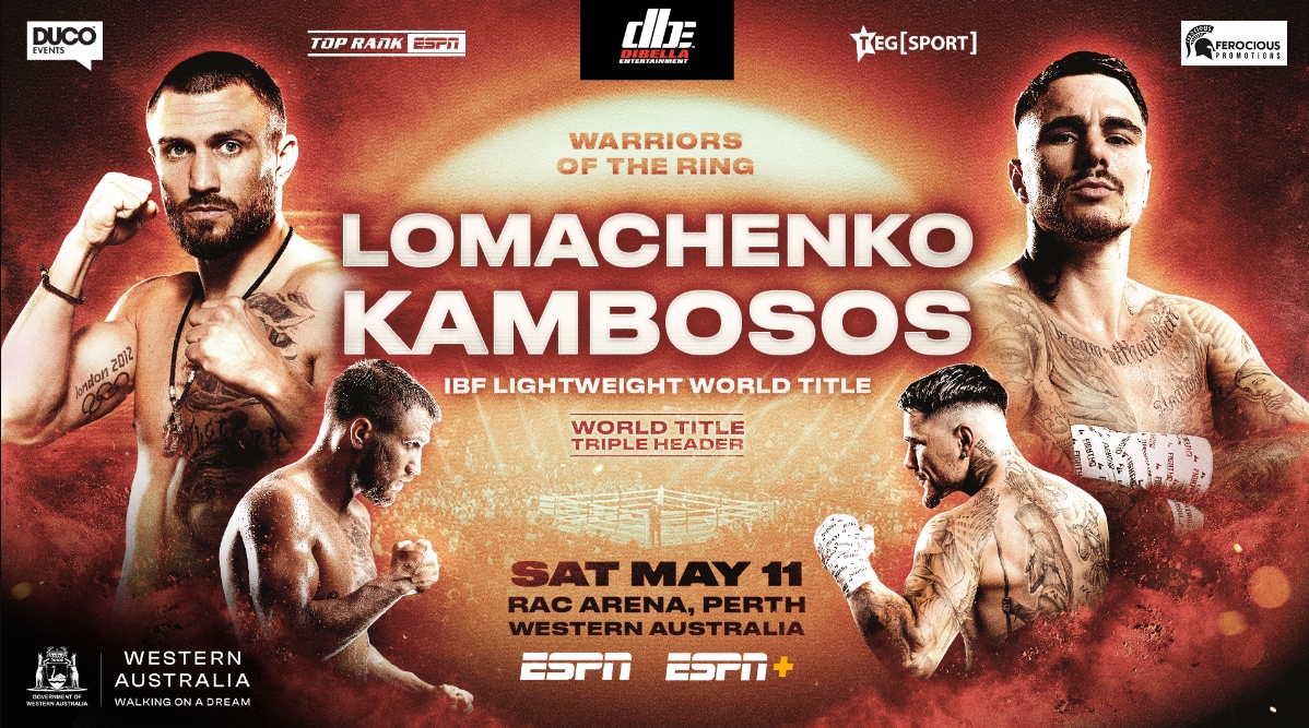 Xem trực tiếp Boxing: Lomachenko vs Kambosos Jr ở đâu, kênh nào?