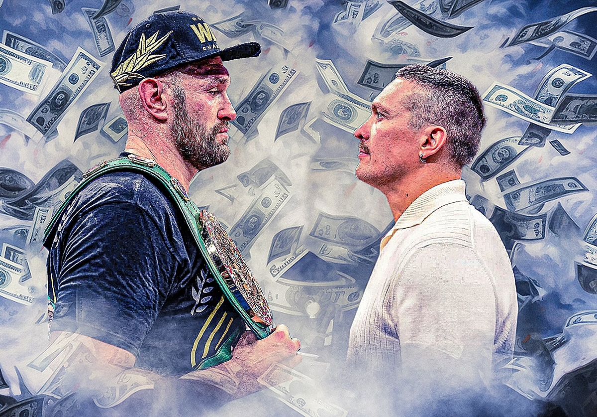 Tyson Fury "đánh bại" Usyk trên BXH Forbes trước ngày so găng kinh điển