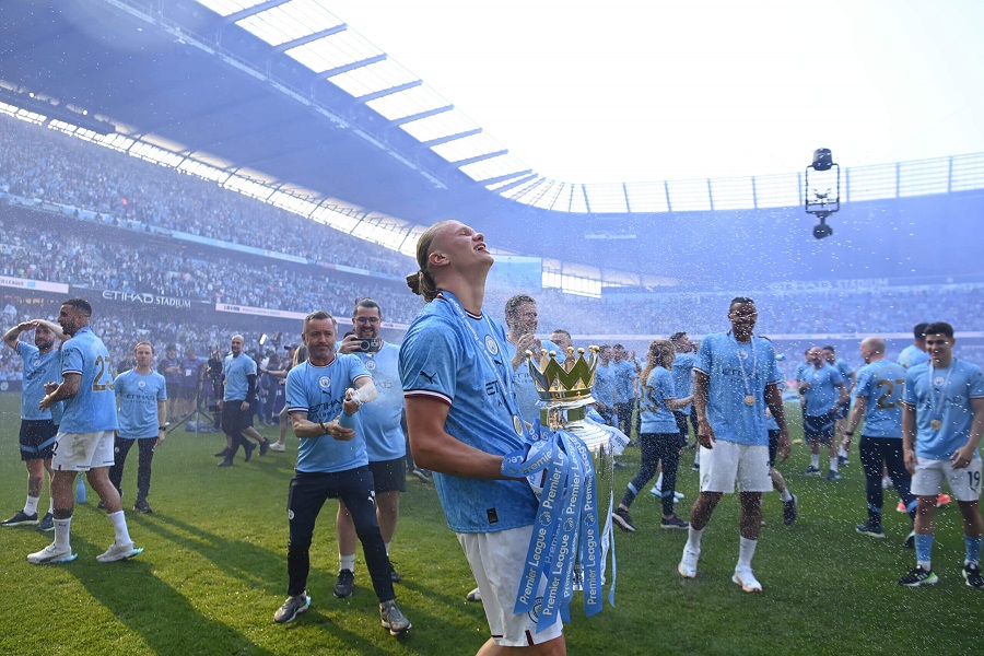 Danh sách các đội vô địch Ngoại hạng Anh: Lịch sử ghi tên Man City