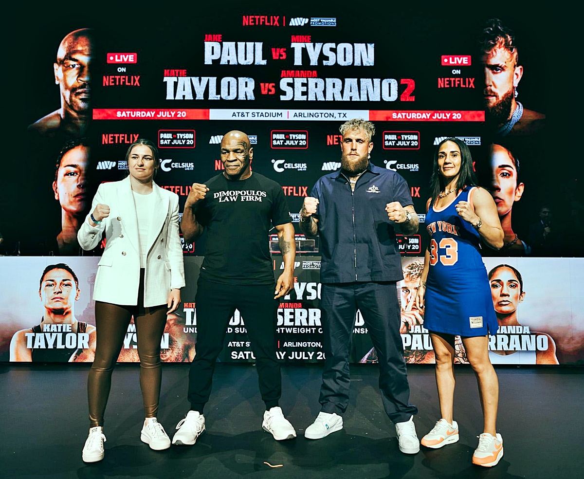 Chốt kèo đấu ầm ĩ Mike Tyson vs Jake Paul và các trận fightcard