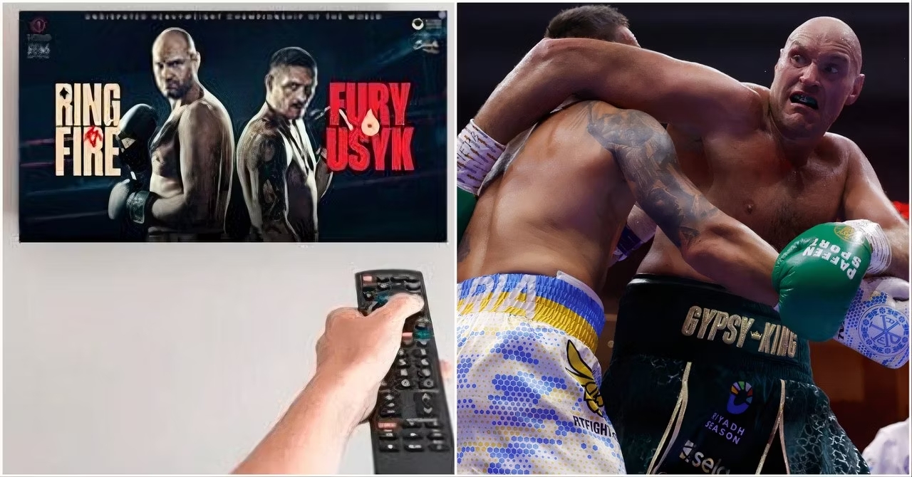 Sốc: 20 triệu người "xem lậu" trận so găng kinh điển Tyson Fury vs Usyk!
