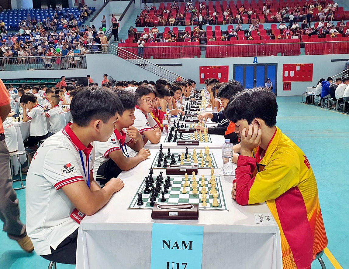 Hai nhà vô địch thế giới tranh tài ở giải vô địch Cờ vua trẻ quốc gia 2024