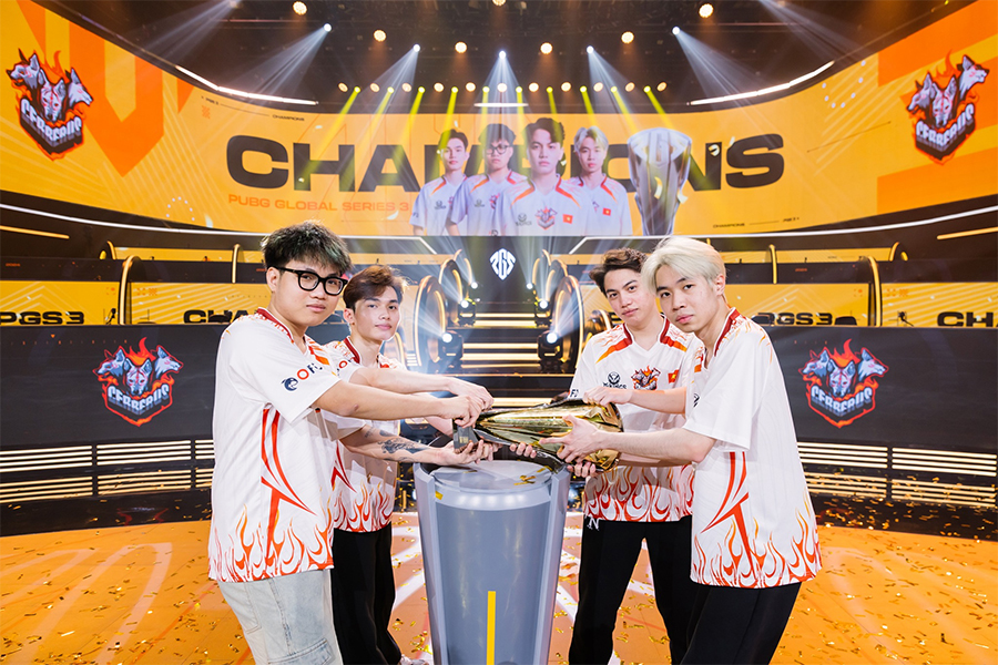Đội hình Cerberus Esports vô địch PUBG thế giới gồm những ai?