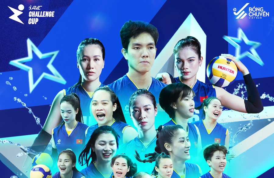 Đội tuyển bóng chuyền nữ Việt Nam bảo vệ thành công chức vô địch AVC Challenge Cup